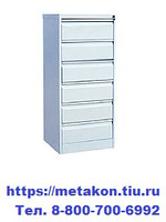 Металлический картотечный шкаф шк-6(а5 )